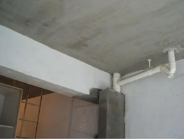 如何處理管道穿墻部位滲漏的？